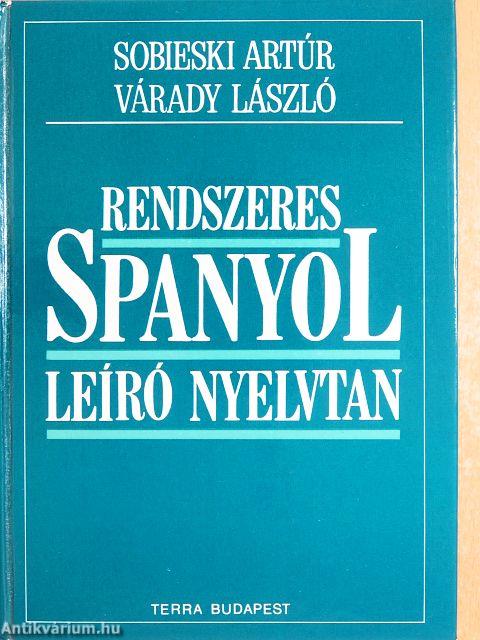 Rendszeres spanyol leíró nyelvtan