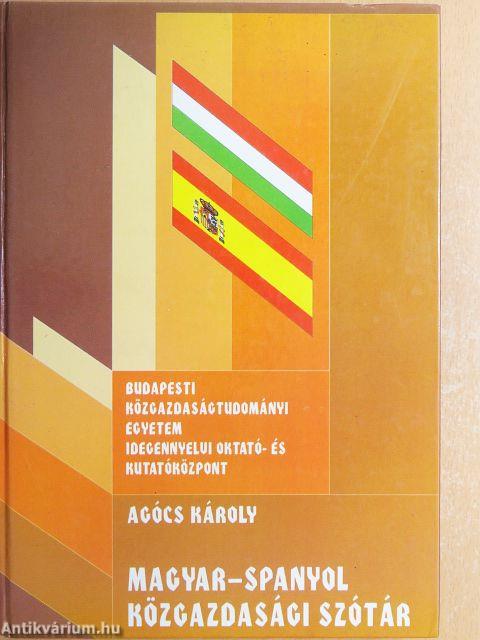 Magyar-spanyol közgazdasági szótár