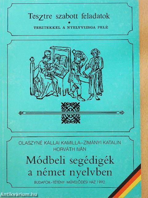 Módbeli segédigék a német nyelvben