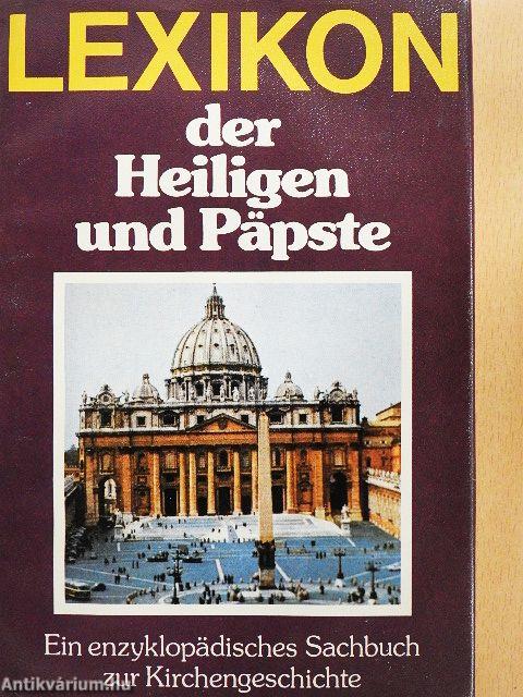 Lexikon der Heiligen und Päpste