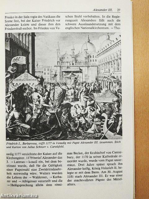 Lexikon der Heiligen und Päpste