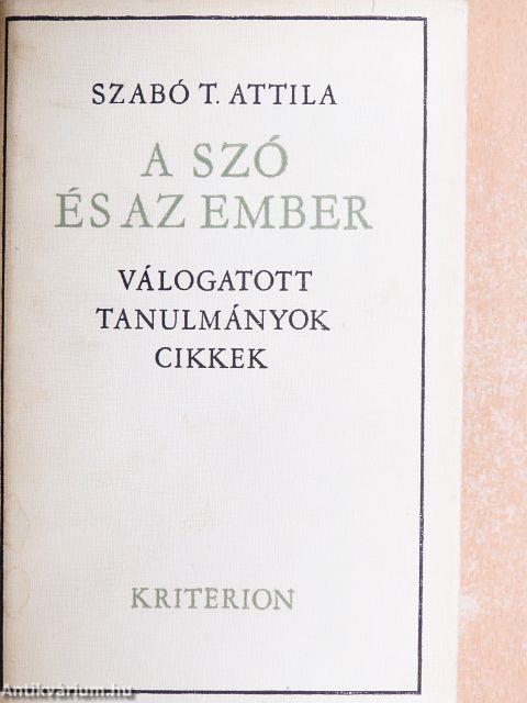 A szó és az ember