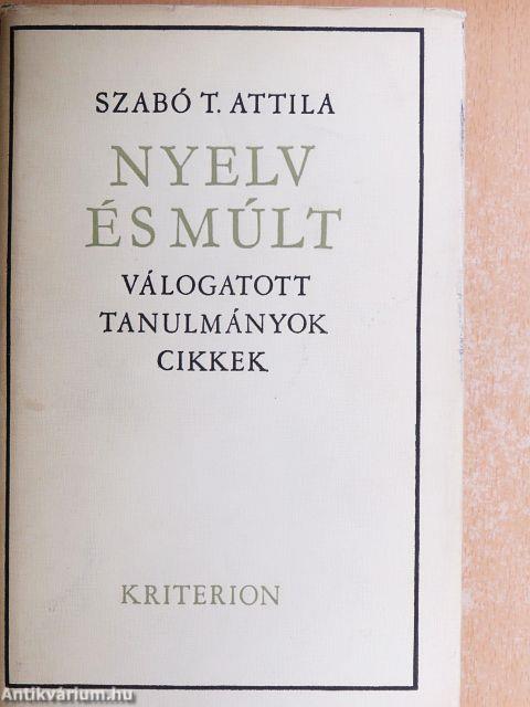 Nyelv és múlt