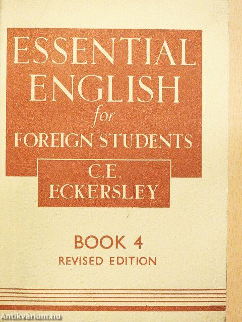Essential English for Foreign Students Book 4.