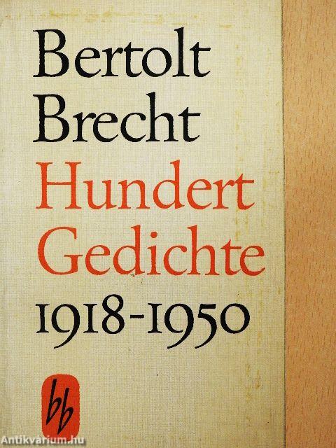 Hundert Gedichte 1918-1950