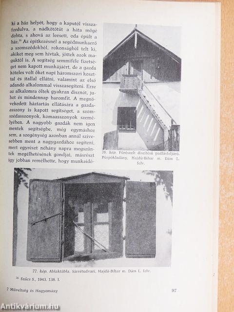 A Nagy-Sárrét népi építészete