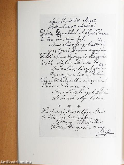 A Jászkunság helyzete a 18. sz. végén