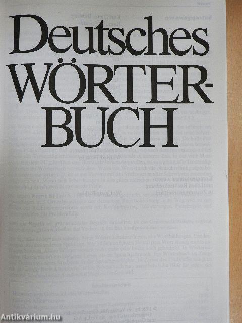 Deutsches Wörterbuch