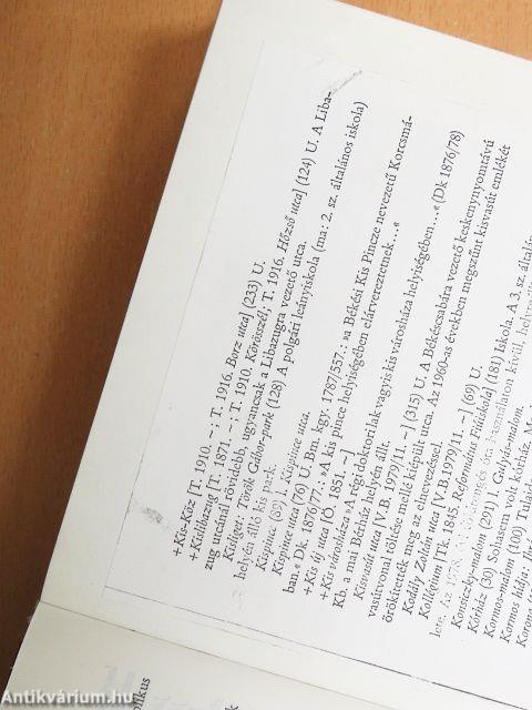 Békés város néprajza