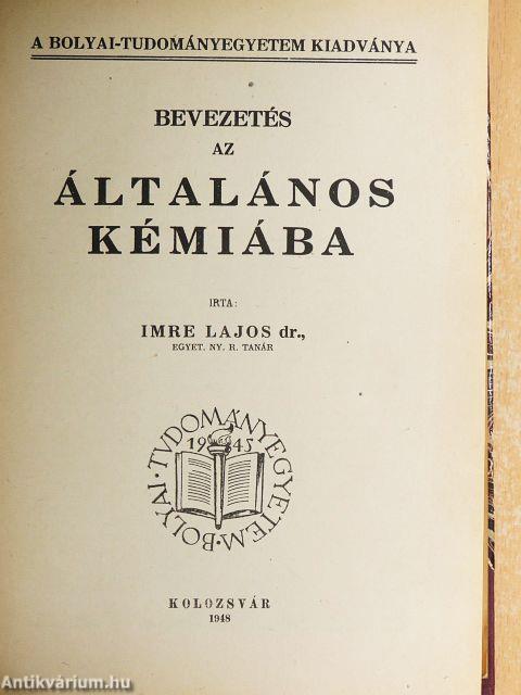 Bevezetés az általános kémiába