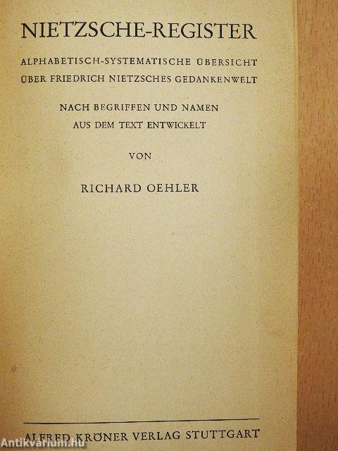 Nietzsche-Register