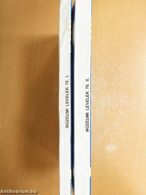 Múzeumi levelek 75/I-II.