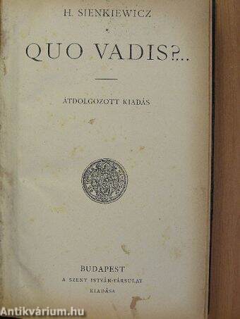 Quo vadis?...