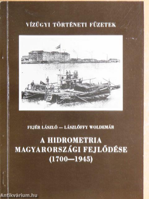 A hidrometria magyarországi fejlődése