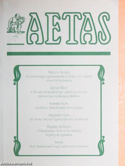 Aetas 1998/1.