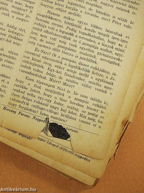 Magyar Lányok 1926. (nem teljes évfolyam) (rossz állapotú)