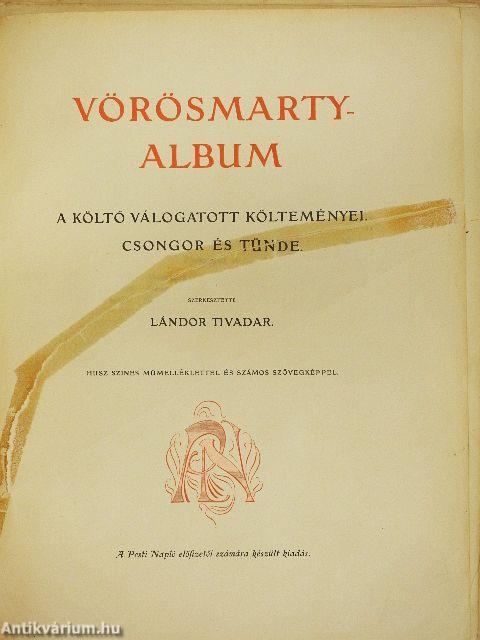 Vörösmarty-Album (rossz állapotú)