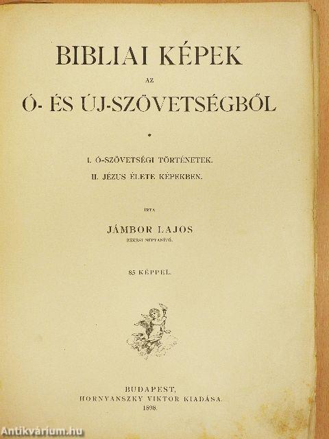 Bibliai képek az Ó- és Új-Szövetségből I-II. (rossz állapotú)