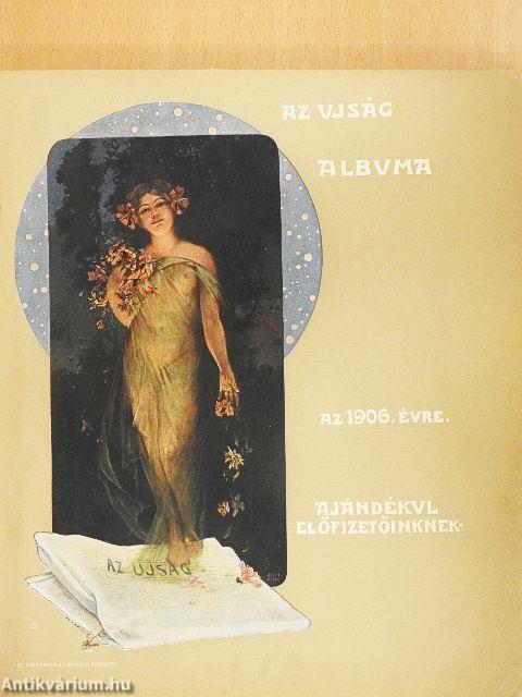 Az Ujság Albuma az 1906. évre (rossz állapotú)