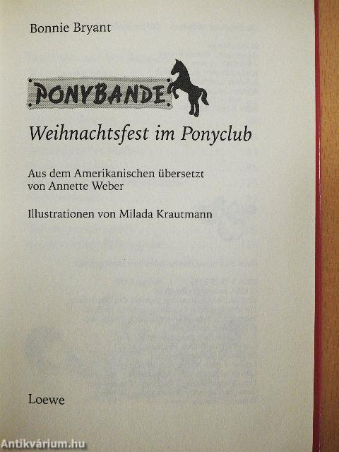 Weihnachtsfest im Ponyclub