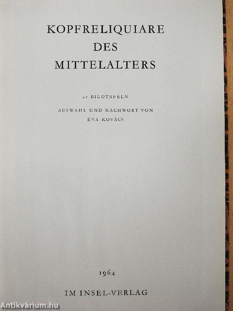 Kopfreliquiare des Mittelalters