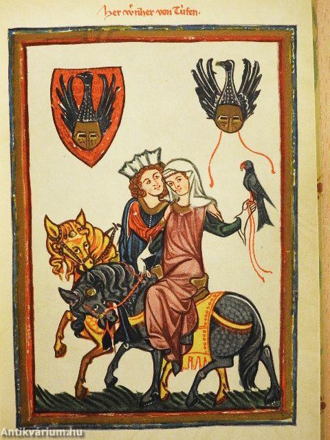 Die Minnesinger in Bildern der Manessischen Handschrift