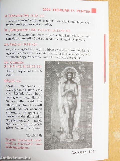 Adoremus 2009. január-december