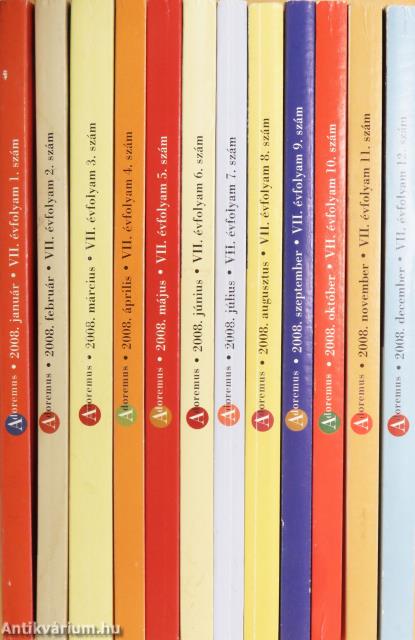 Adoremus 2008. január-december