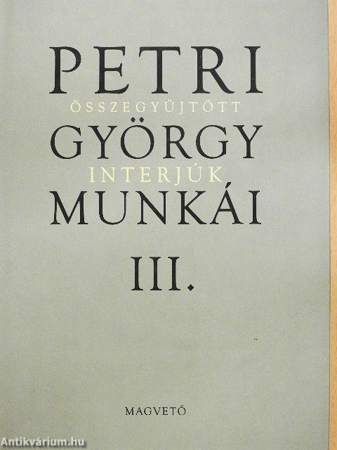 Összegyűjtött interjúk