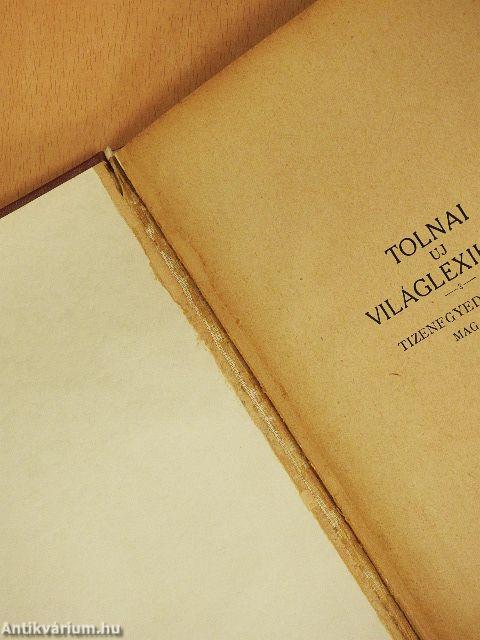 Tolnai uj világlexikona I-XVIII./Pótkötet I-II.