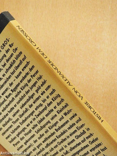 Historie von Alexander dem Grossen