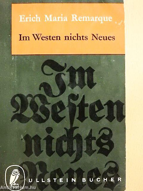 Im Westen nichts Neues