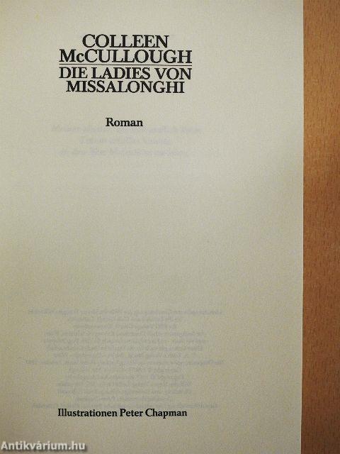 Die Ladies von Missalonghi