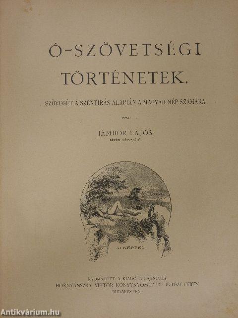 Bibliai képek az Ó- és Új-Szövetségből I-II. (rossz állapotú)