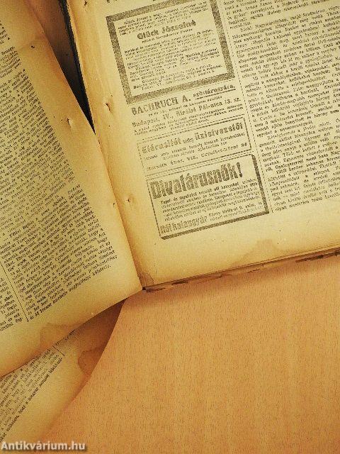 Pesti Napló 1917. (nem teljes évfolyam) (rossz állapotú)