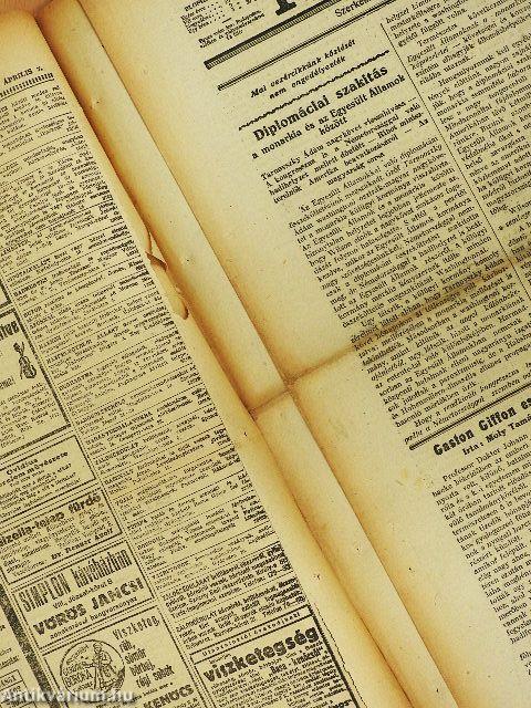 Pesti Napló 1917. (nem teljes évfolyam) (rossz állapotú)