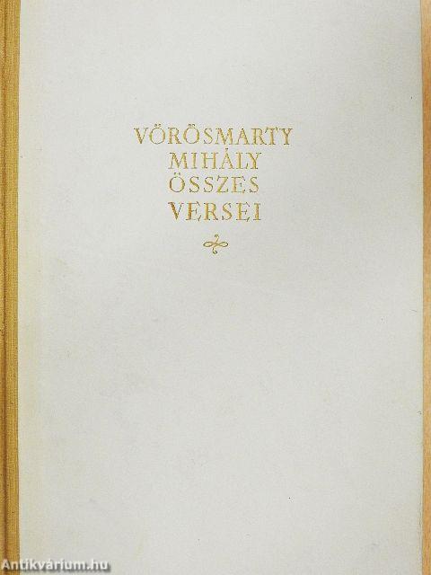 Vörösmarty Mihály összes versei I-II.