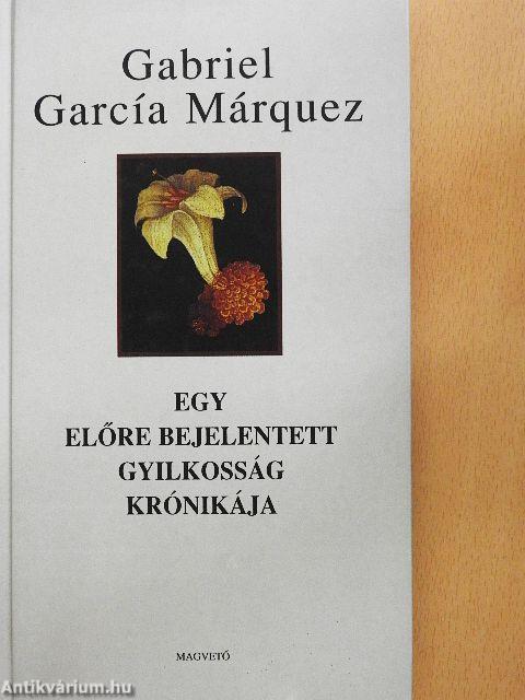 Egy előre bejelentett gyilkosság krónikája