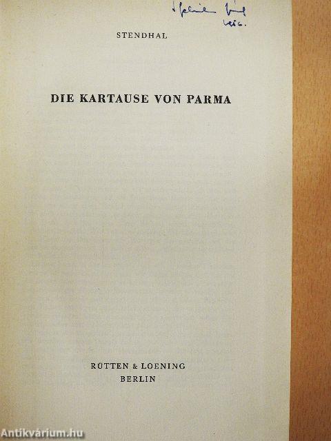 Die Kartause von Parma