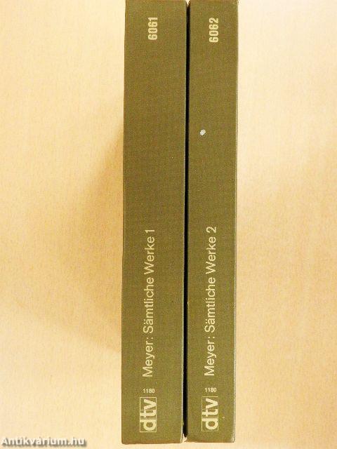 Sämtliche Werke in zwei Bänden I-II.