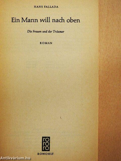 Ein Mann will nach oben