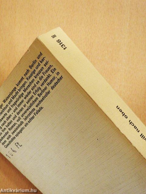 Ein Mann will nach oben