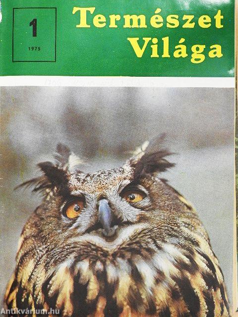 Természet Világa 1975. január-december