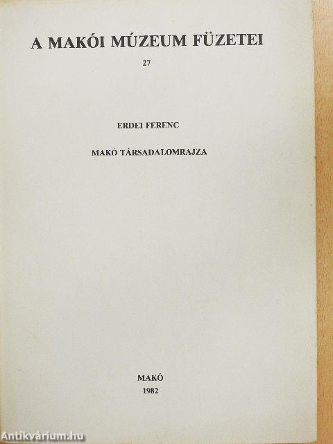 Makó társadalomrajza