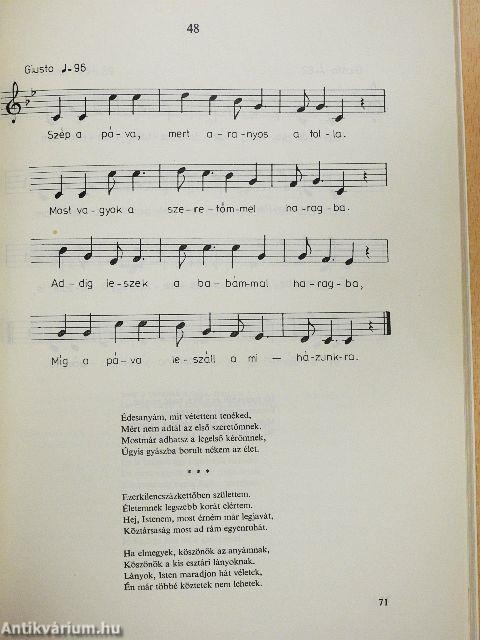 Bencze Lászlóné bihari népgyűjtése