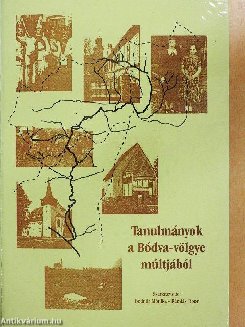 Tanulmányok a Bódva-völgye múltjából