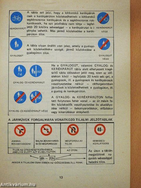 Közlekedési ismeretek óravázlat