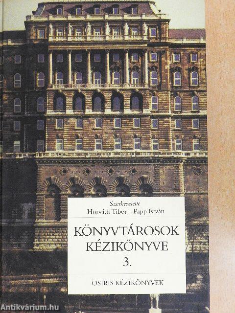 Könyvtárosok kézikönyve 3.