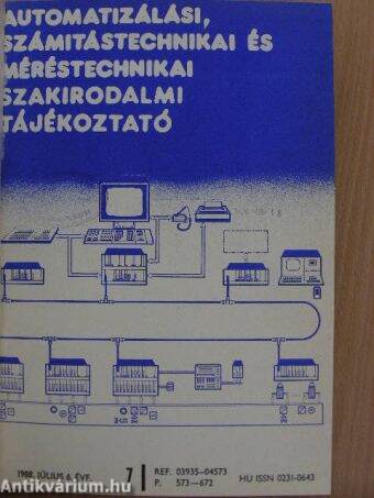 Automatizálási, számítástechnikai és méréstechnikai szakirodalmi tájékoztató I-II. 1988. január-december