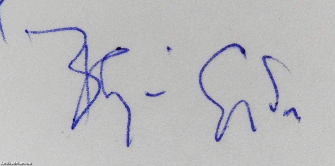 Vágy (dedikált példány)